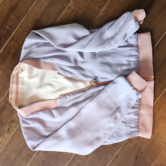 Stella & Dot Reversible Bomber Jacket - Picture 3 of 8